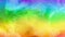Closeup of rainbow fluffy fur background