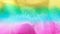 Closeup of rainbow fluffy fur background