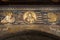 Closeup of religious mosaics on the walls of Sant\\\'Apollinare in Classe at Ravenna, Italy