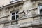 Closeup of a renaissance building in Paris