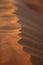 Closeup Rippled Sand Dune