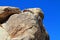 Closeup of Rock Formations at Joshua Tree National Park