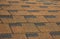 Closeup on Roof Shingles. Roofing Shingles.