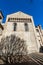 Closeup of the San Vigilio Cathedral in Trento Italy