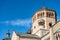 Closeup of the San Vigilio Cathedral In Trento Italy