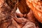 Closeup of sandstone rocks at Red Rock Canyon, USA