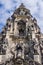 Closeup of Scott Monument spire, Edinburgh, Scotland, UK.