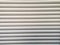 Closeup shot of automatic security roller shutter