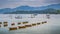 Closeup shot of boats in Yuen Long, New Territories, Hong Kong