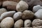Closeup shot of a bunch of stones - perfect for background
