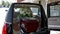 Closeup shot of a colorful casket in a hearse or chapel before funeral or burial at cemetery