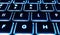 Closeup shot of a computer keyboard. All screen content is designed by us and not copyrighted by others, and upon