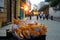 Closeup shot of a crispy Cuban snack on the street in Havana