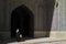 Closeup shot of the entrance of Vakil Mosque in Shiraz, Iran