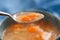 Closeup shot of Jigg's dinner, maritime boiled pork and vegetable soup