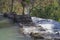 Closeup shot of Kuda\'s bridge on Krupa river