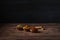 Closeup shot of mini bowls of spices including tumeric, paprika, cumin and cinnamon