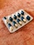 Closeup shot of pharmaceutical capsule pills
