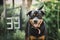 Closeup shot of Rottweiler outdoors