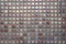 Closeup shot of a shiny squared pattern wall