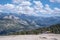 Closeup shot of two girls in the Yosemite National Park, Sentinel Dome Yosemite in the USA