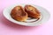 Closeup shot of a typical Spanish dessert Torrijas