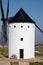 Closeup shot of Windmills of Campo de Criptana Campo in Spain