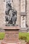 Closeup of Sir Benjamin Lee Guinness statue, Dublin Ireland.