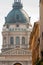 Closeup of St. Steven\'s Basilica, Budapest, Hungary