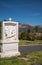 Closeup, station 11 of the cross, Calvary Cemetery. Santa Barbara, CA, USA