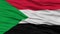 Closeup Sudan Flag