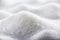 Closeup sugar, piled up the shape of the hillsmacro background image