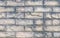 Closeup surface brick pattern at old stone brick wall textured background