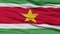 Closeup Suriname Flag