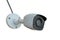 Closeup Surveillance Camera or cctv of security isolate on white