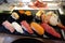 Closeup sushi