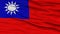 Closeup Taiwan Flag