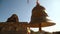 Closeup of Temple bells in Hampi