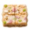 Closeup tempting Dryfruit Barfi, a festive treat for celebrations.