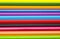 Closeup to Horizontal Colorful of Color Pencils Background