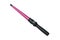 Closeup to Pink Metal Curling Iron for Hairdressing, Isolated