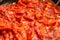 Closeup tomato sauce