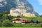 Closeup of Trautenfels Castle Schloss Trautenfels, Alps Alpes, Alpen, Alpi, Alps, Alpe, Styria, Austria Ã–sterreich