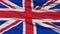 Closeup United Kingdom Flag