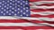 Closeup United States Flag