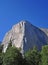 Closeup View of El Capitan Peak in Yosemite