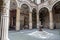 Closeup view of front of Palazzo Vecchio (Old Palace)