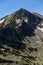 Closeup view of Sivrya peak in Pirin Mountain