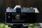 Closeup of vintage Mamiya DSX 1000 Film Camera with Open Back