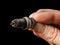 Closeup of a worn spark plug